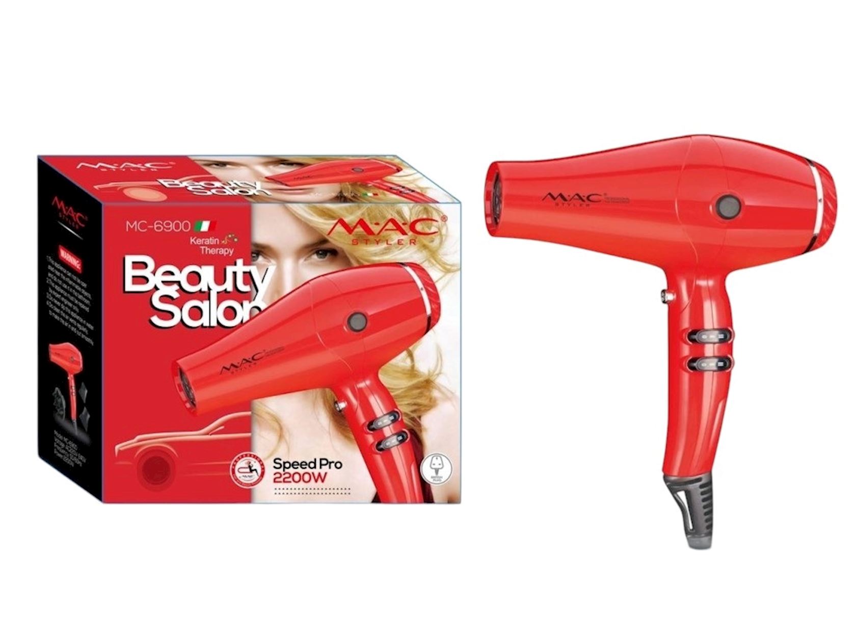 MAC690002 MAC Styler MC-6900 (Sèche-Cheveux Professionnel Haute Puissance) – Image 1